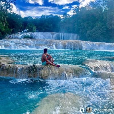 cascadas de agua azul, chiapas, mexico, ecoturismo chiapas