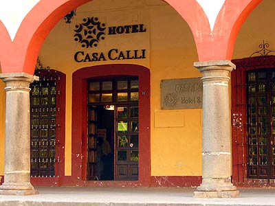 hotel casa calli, hoteles economicos puebla