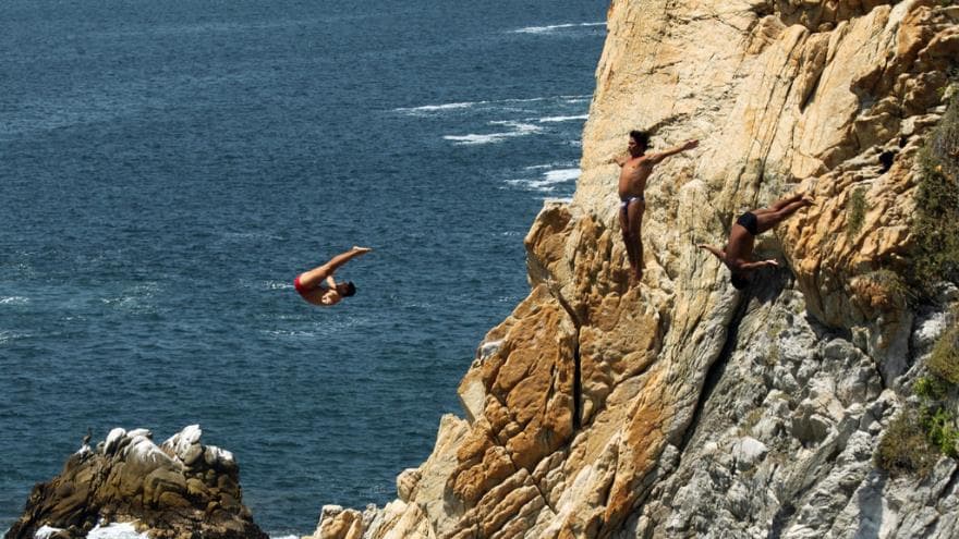 La Quebrada en Acapulco