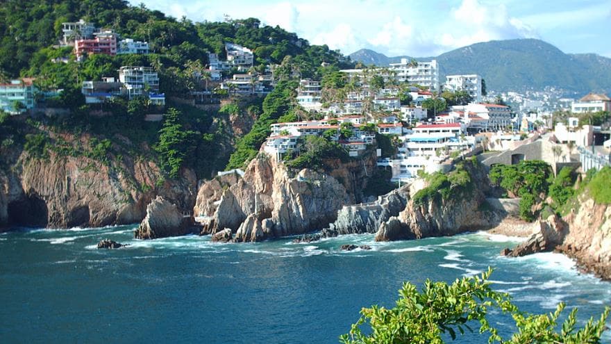 Clavadistas de la Quebrada en Acapulco