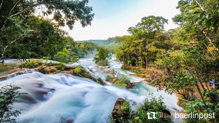 cascadas de agua azul, chiapas, mexico, ecoturismo chiapas