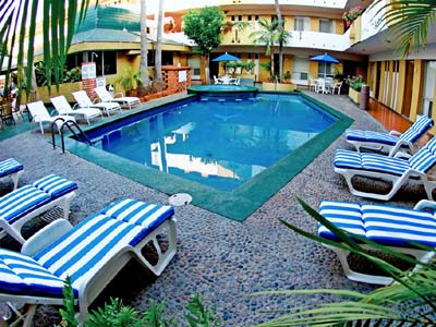 azteca inn - hoteles baratos mazatlan