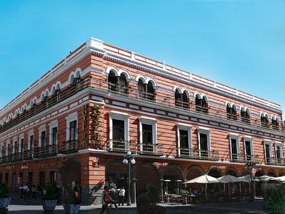 hotel del portal, hoteles economicos puebla