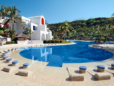 camino real zaashila, hoteles economicos huatulco