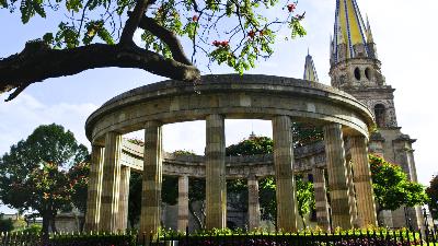 Rotonda de los Hombres Ilustres en Guadalajara Jalisco