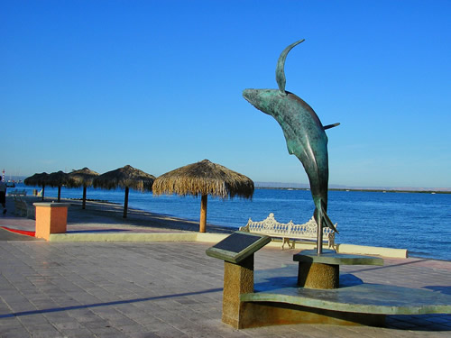 malecon de la paz, fotos de la paz, galeria de imagenes de la paz baja california