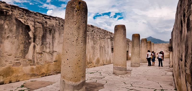 Ruinas Zapotecas, Arquitectura Zapoteca, Mitla